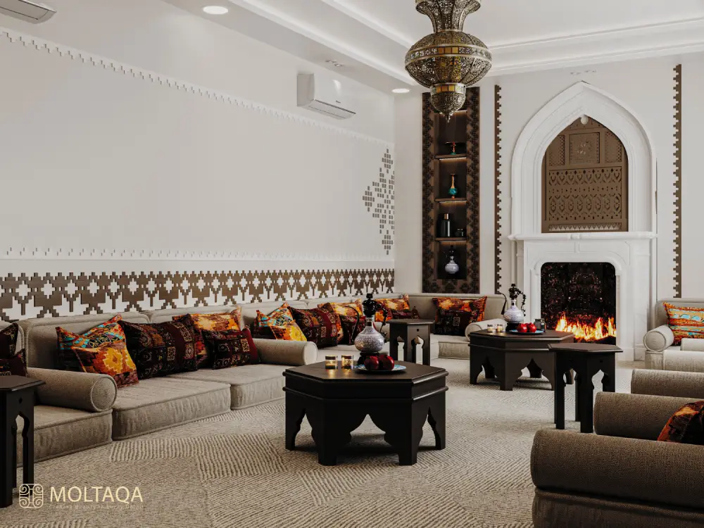 (العربية) تصميم داخلي لفيلا فاخرة
