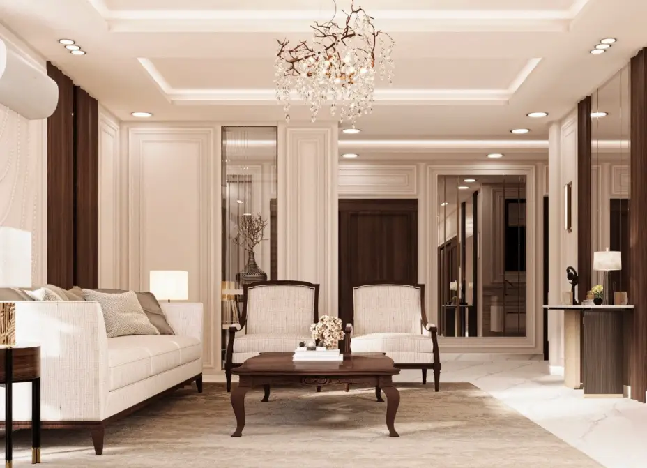 (العربية) تصميم داخلي لفيلا فاخرة