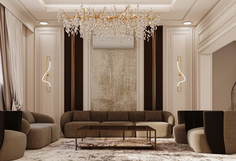 (العربية) تصميم داخلي لفيلا فاخرة