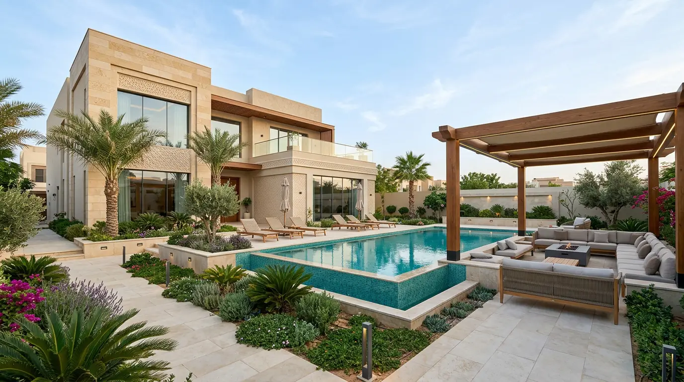 تصميم حدائق ومسابح